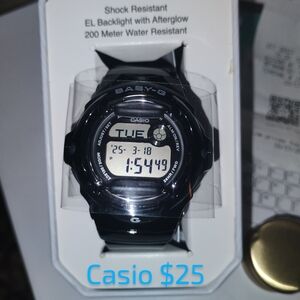Casio Baby-G Black Digital Watch